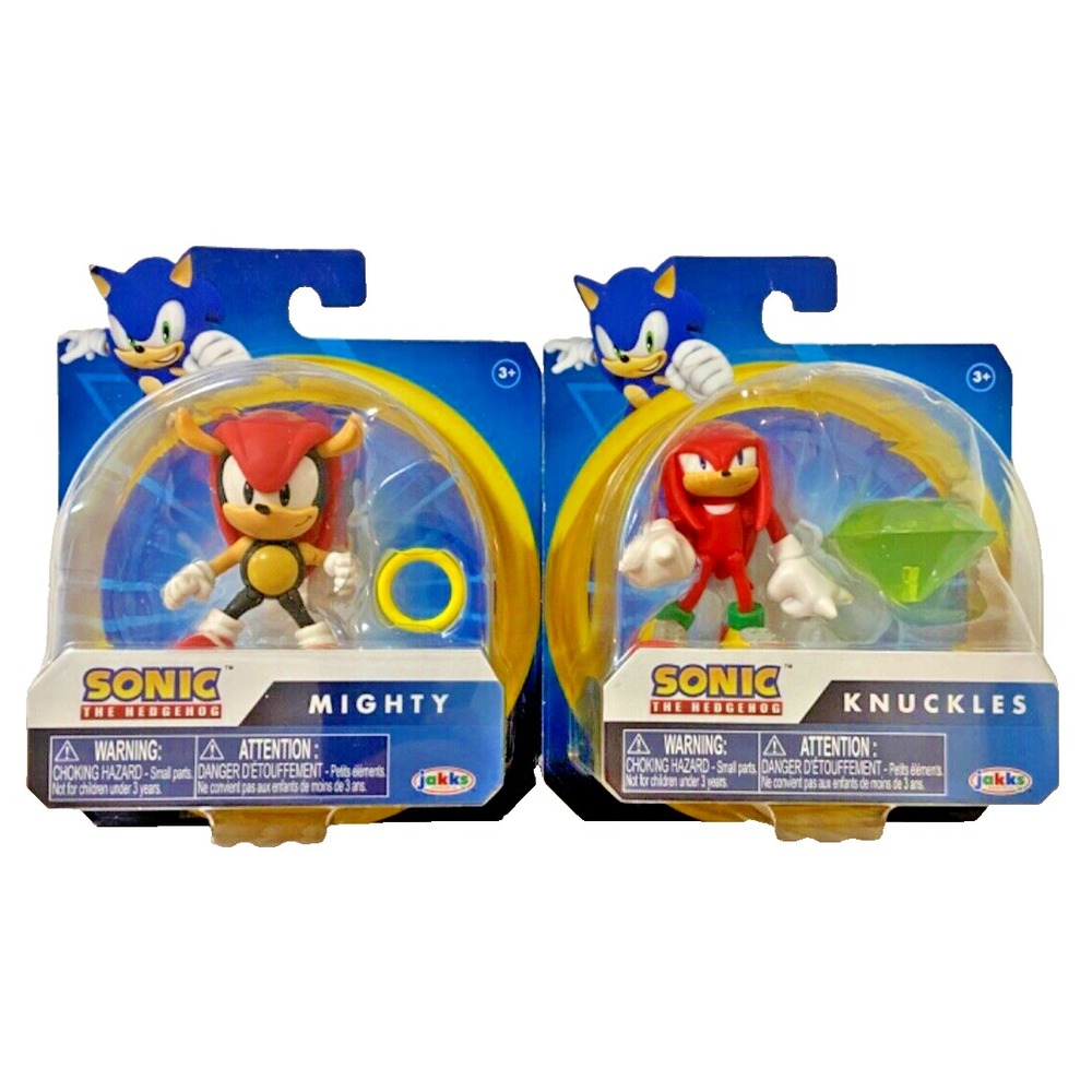 MIGHTY & KNUCKLES Sonic The Hedgehog 2.5" Action Figures‎